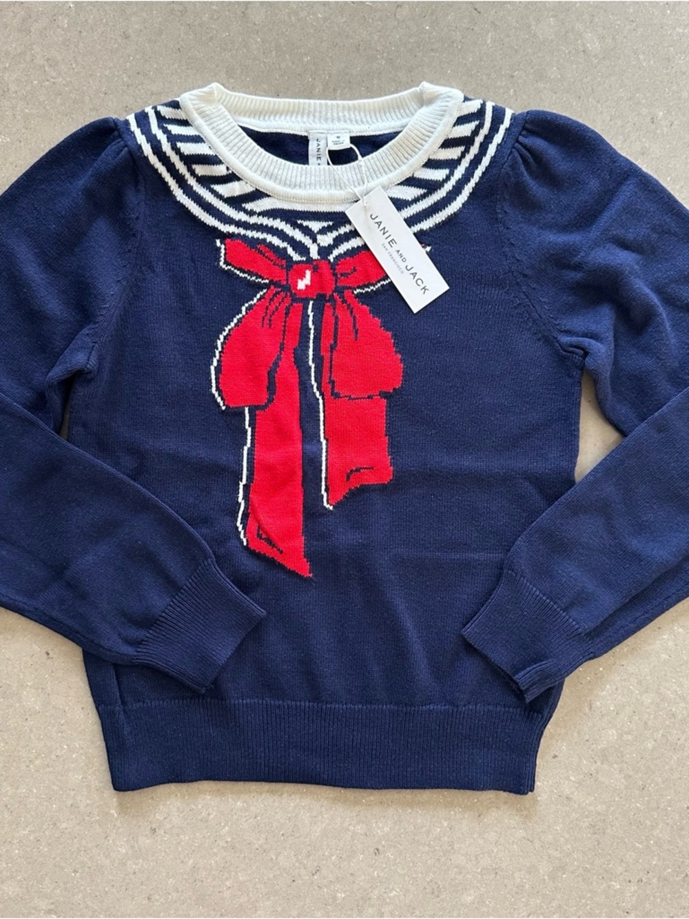 Janie and Jack Nautical Sweater